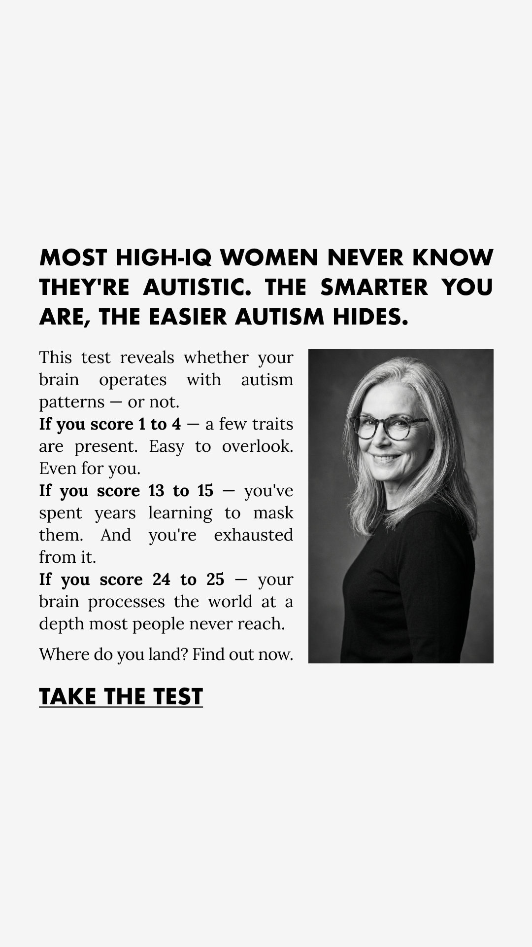 Brain Health Check Facebook ad