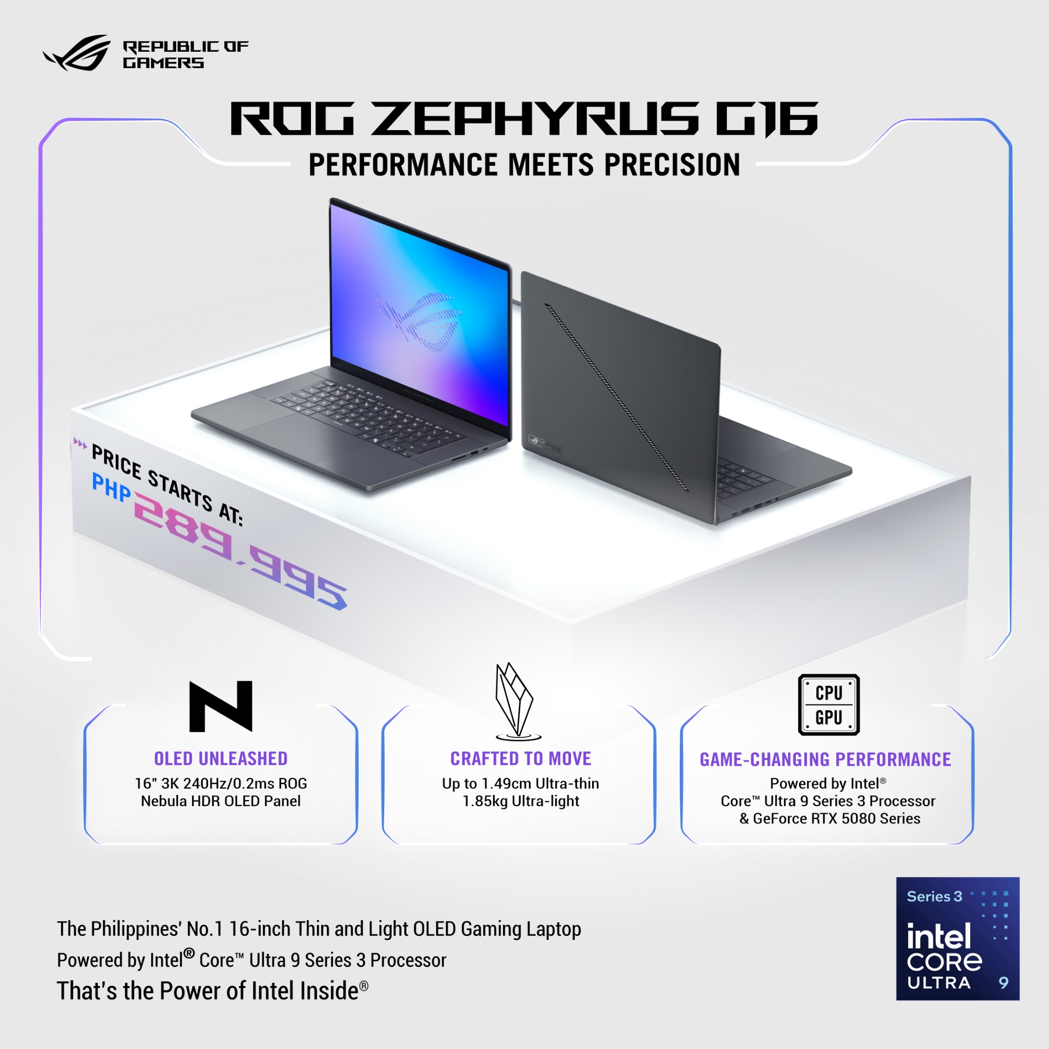 ASUS Republic of Gamers Facebook ad