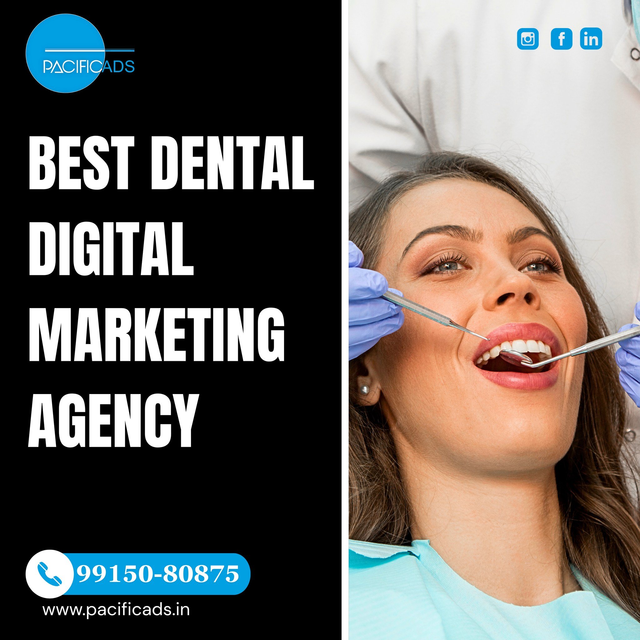 Pacific Ads Facebook ad: Get More Patients for Your Dental Clinic