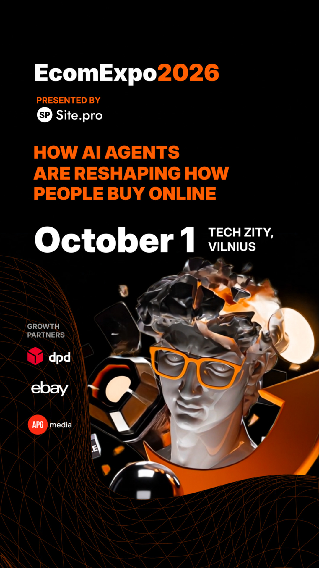 Ecomexpo Facebook ad: The Baltic's Largest E-Com Event