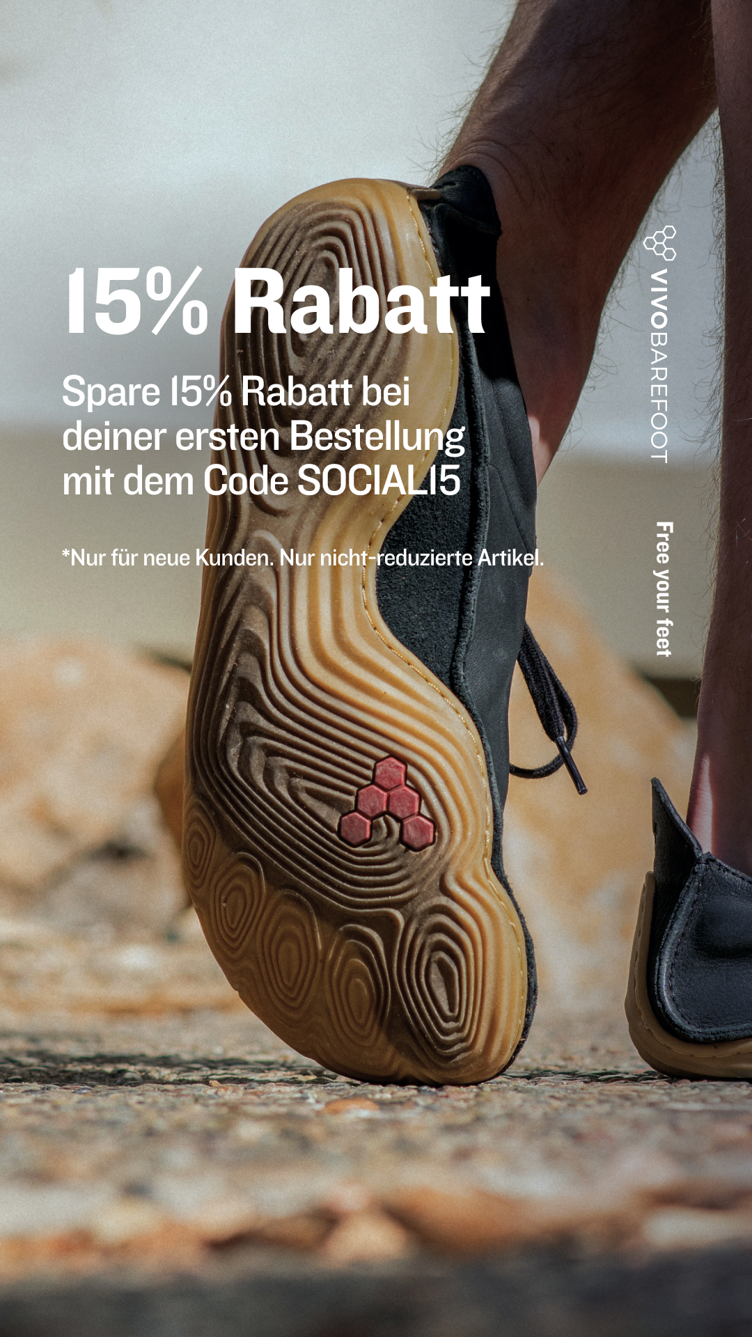 Vivobarefoot Facebook ad