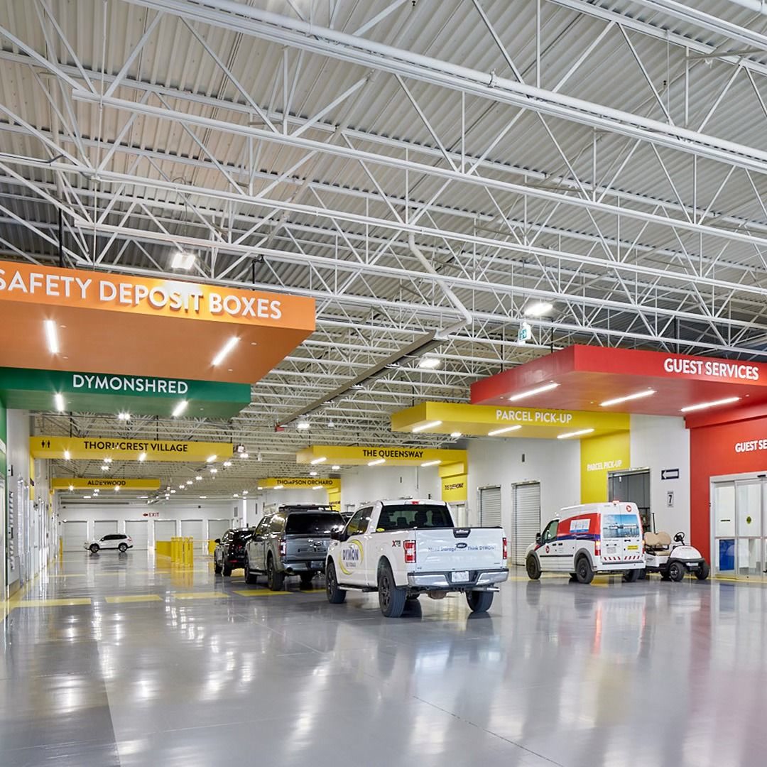 DYMON Storage Facebook ad: FREE 1 Month Storage in Brampton!