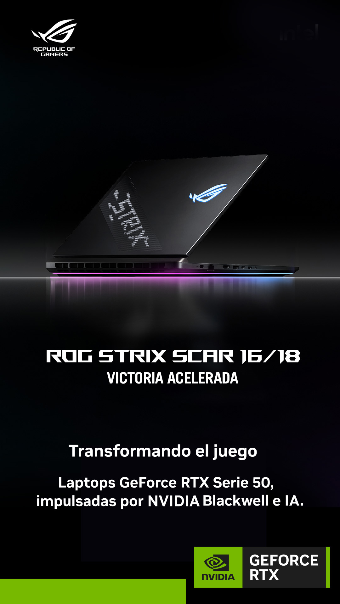 ASUS Republic of Gamers Facebook ad