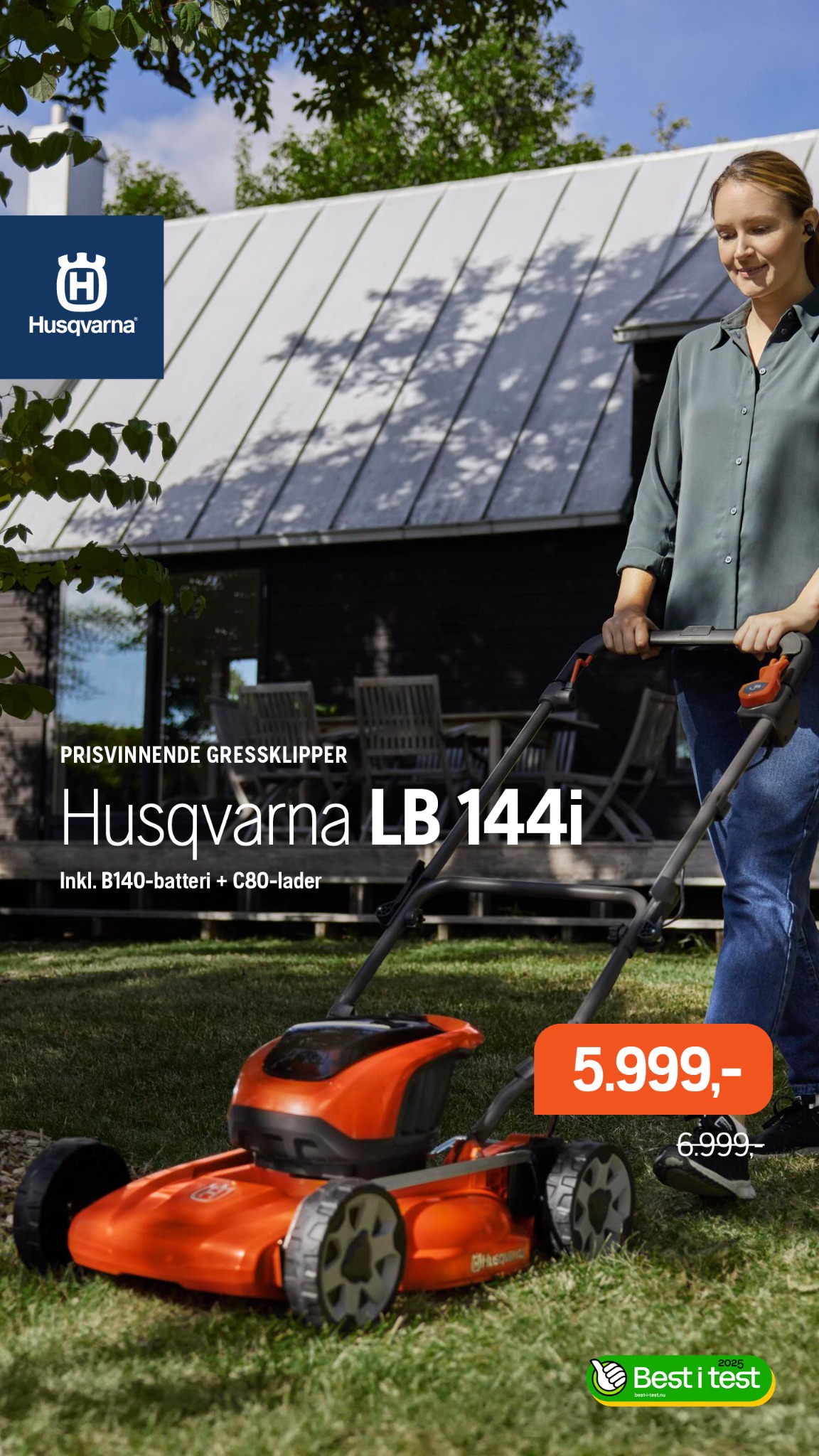 Husqvarna Facebook ad