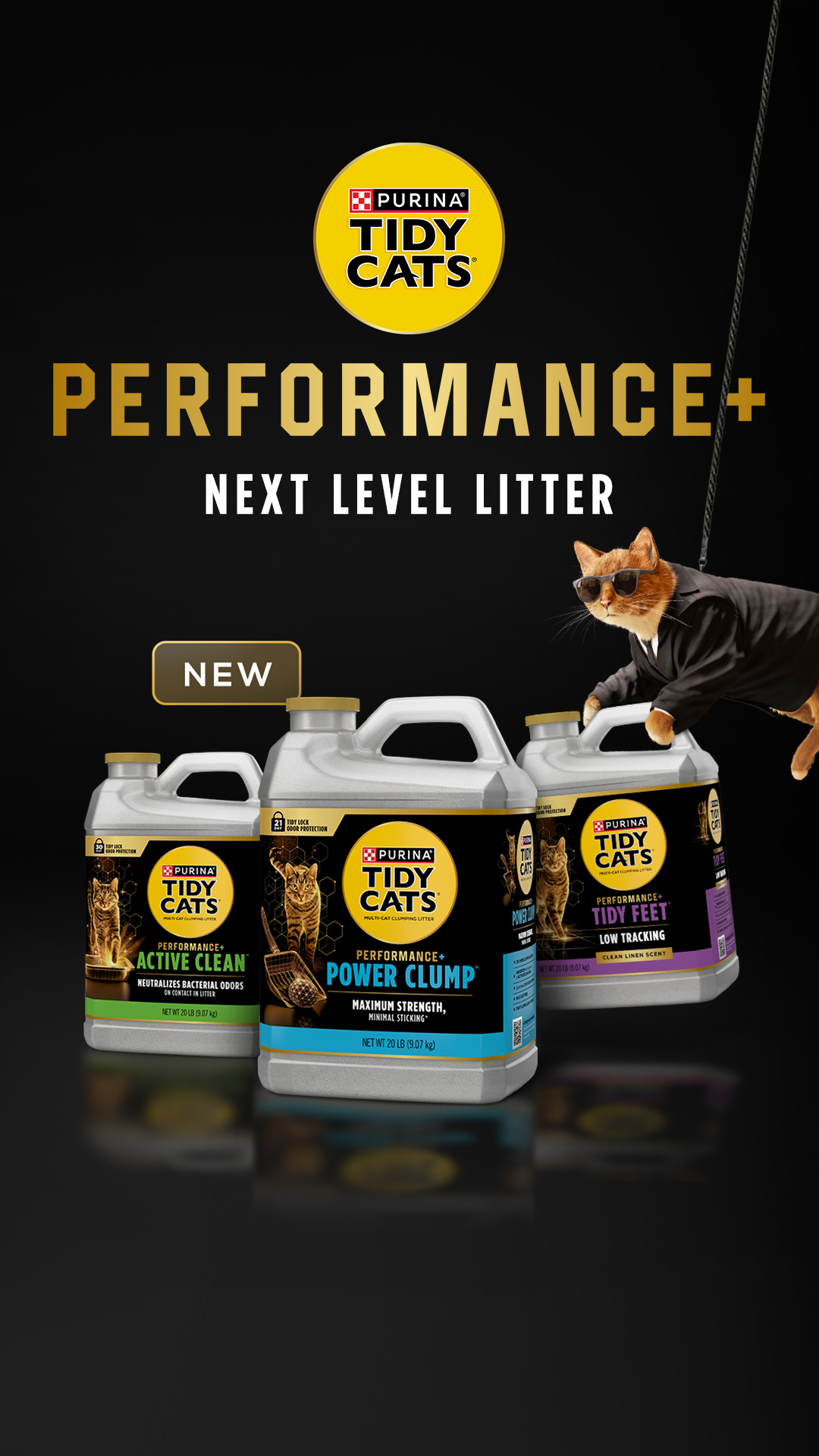 Purina Tidy Cats Facebook ad from Apr 14, 2026