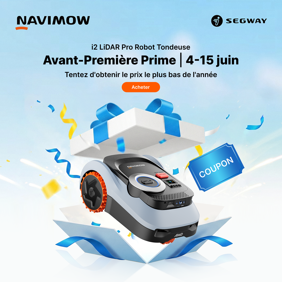 Segway Navimow FR Facebook ad