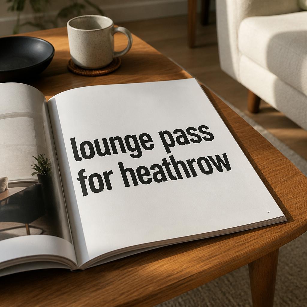 Trendingsearch Trendz Facebook ad: Lounge Pass For Heathrow!