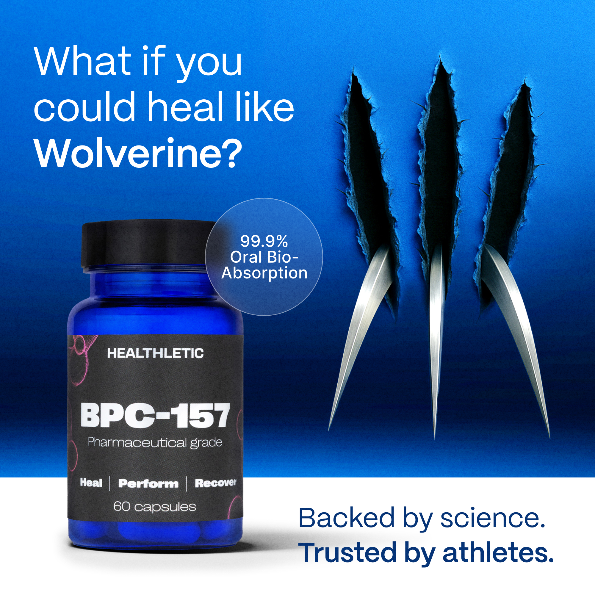 Healthletic Facebook ad