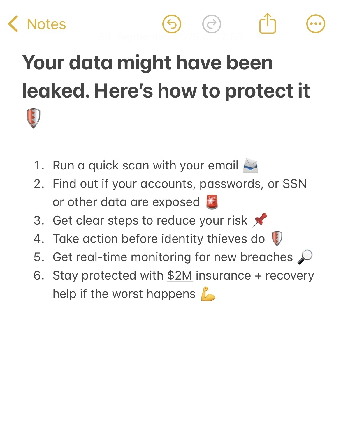Malwarebytes Facebook ad