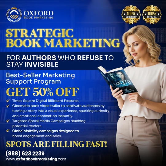 Oxford Book Marketing Facebook ad: Promote & Publish with a Reputable Global Publishing Partner