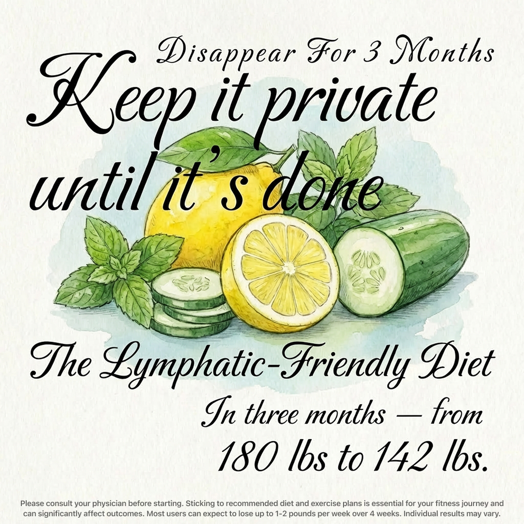 Lymphatic diet plan Facebook ad