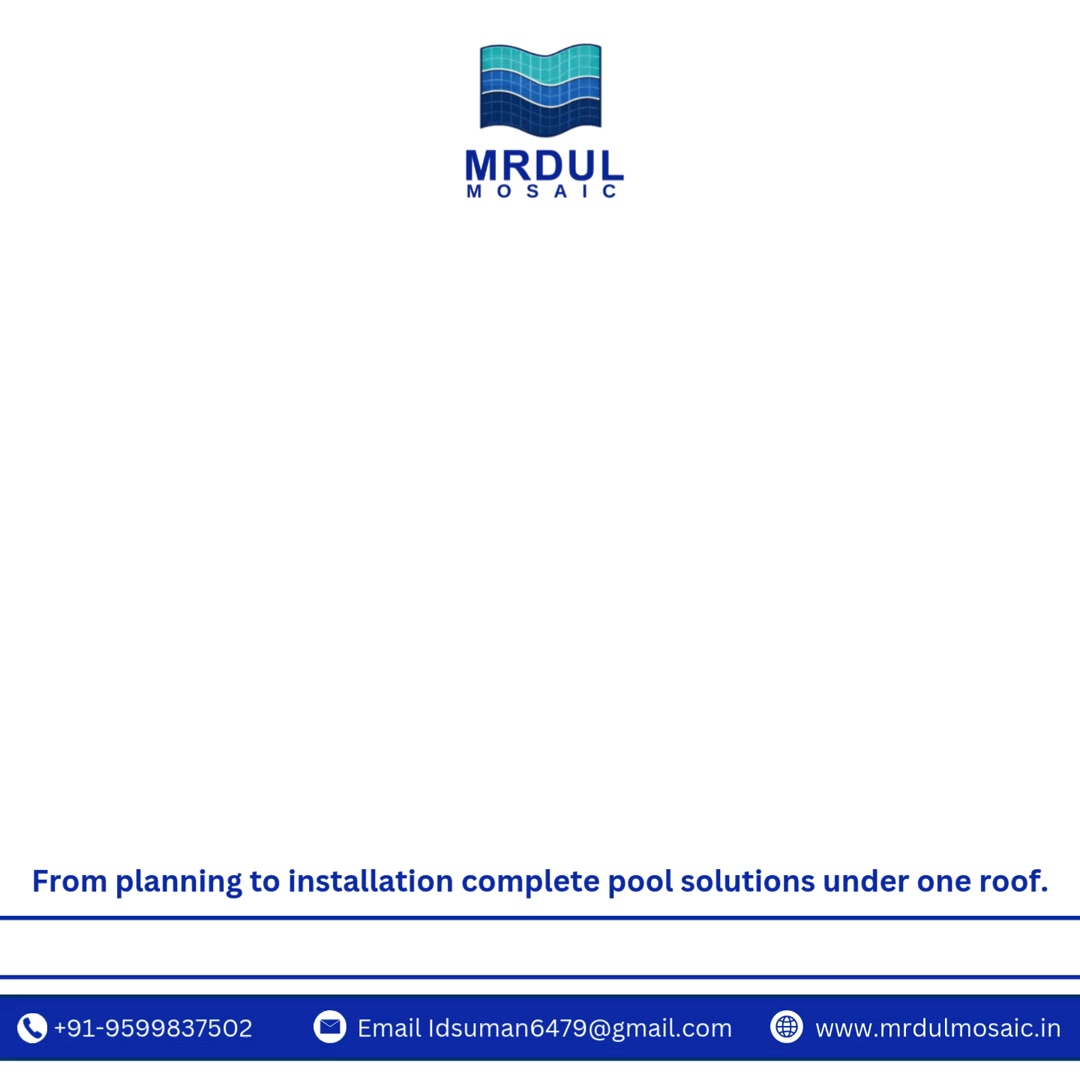 Mrdul Mosaic Facebook ad: Swimming Pool Construction Service