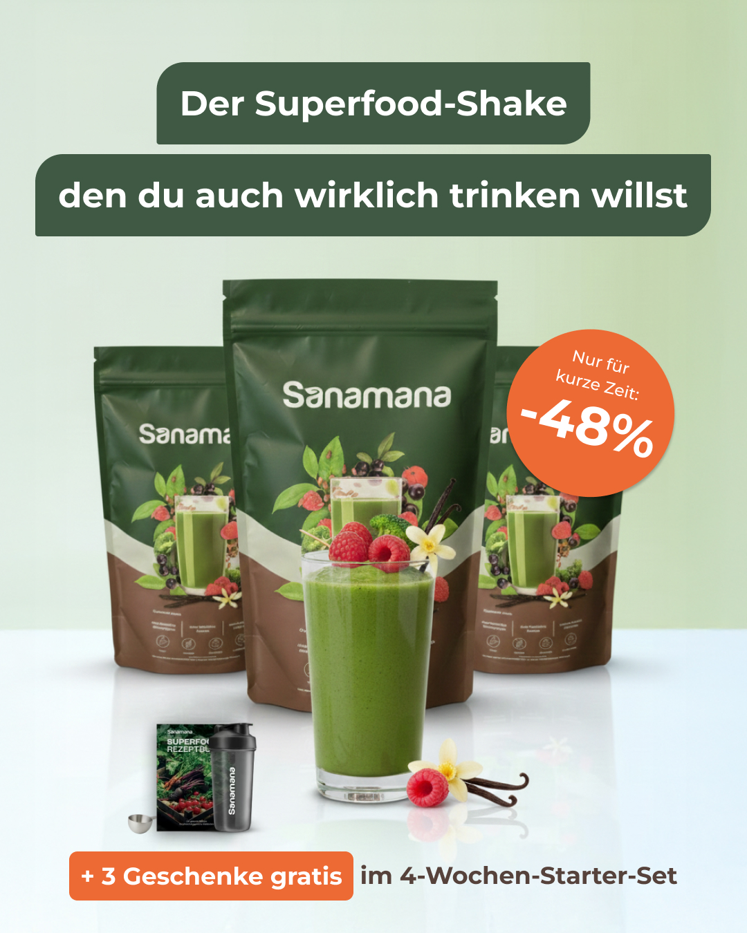 Sanamana.de Facebook ad from Jan 6, 2026