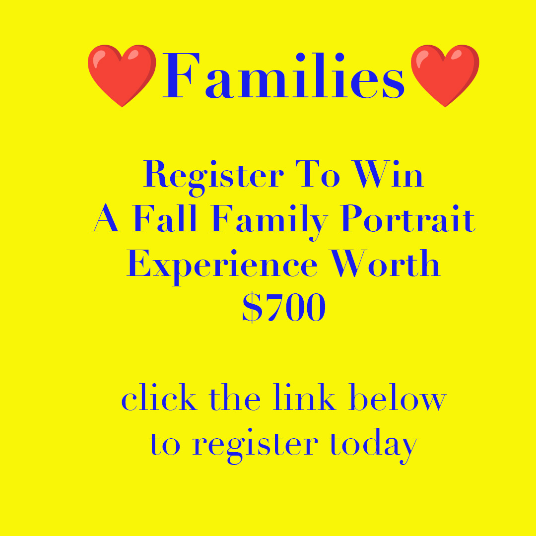 Finest Image Portraits Facebook ad: Register to Win a Family Experience worth $700