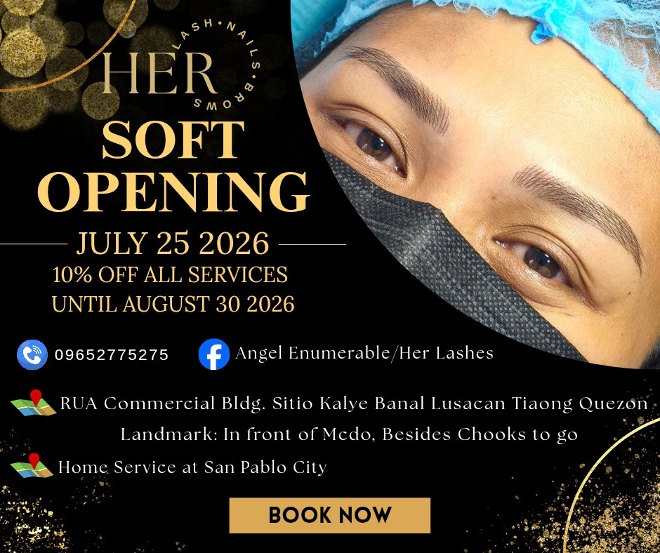 Her Lashes Facebook ad