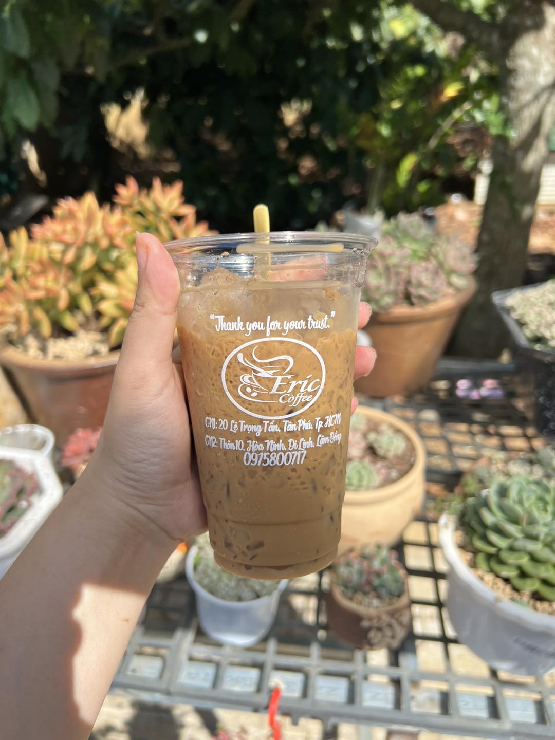 Eric coffee Facebook ad