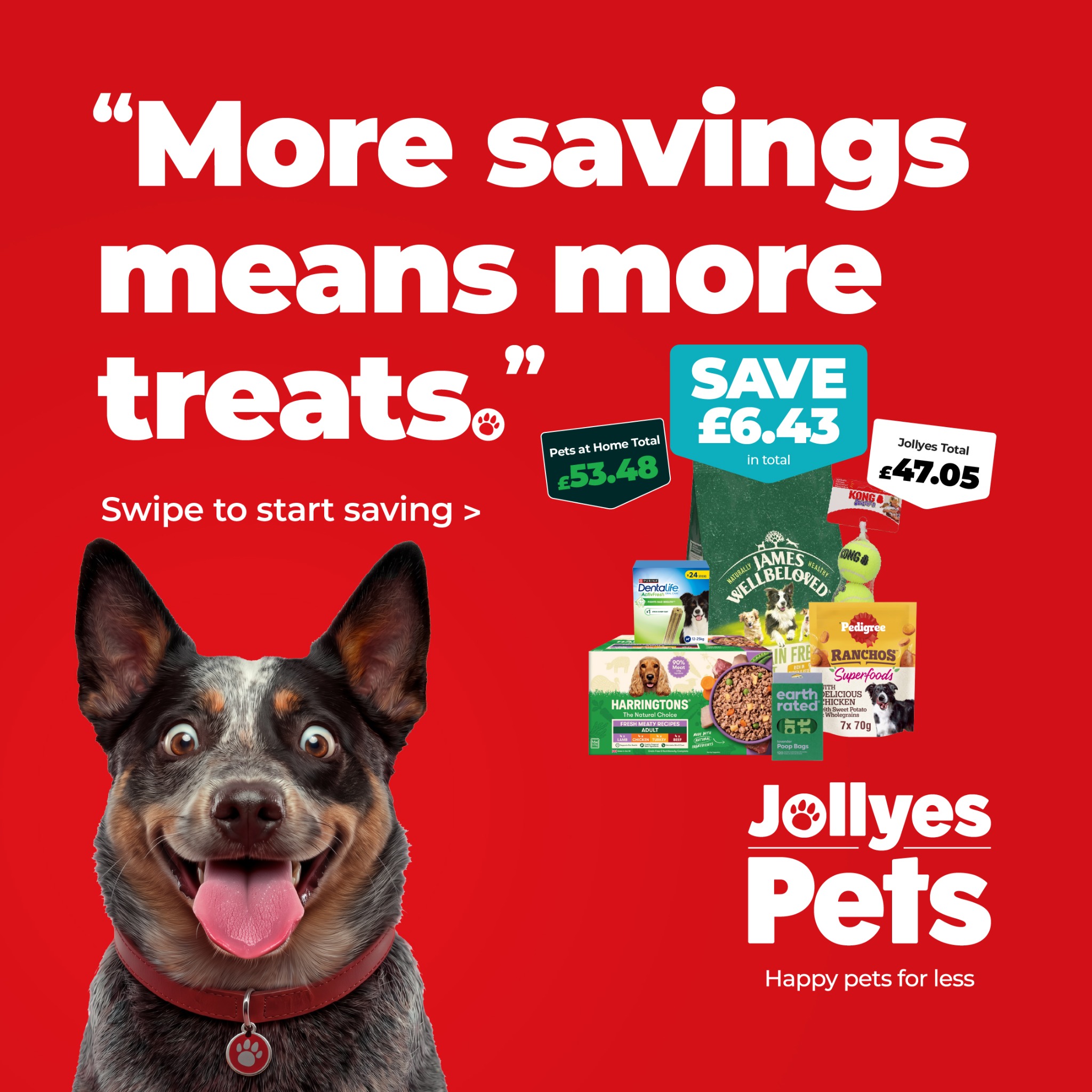 Jollyes - The Pet People Facebook ad: See what you can save on dog essentials…