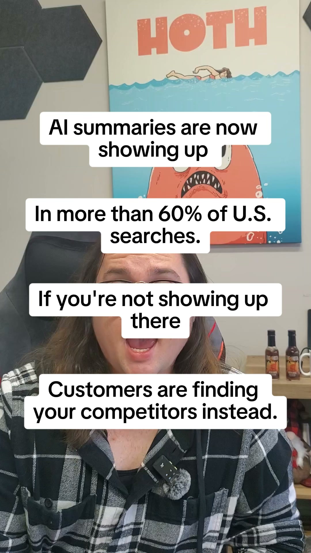 The HOTH Facebook ad: Book Your Free AI Audit Now!