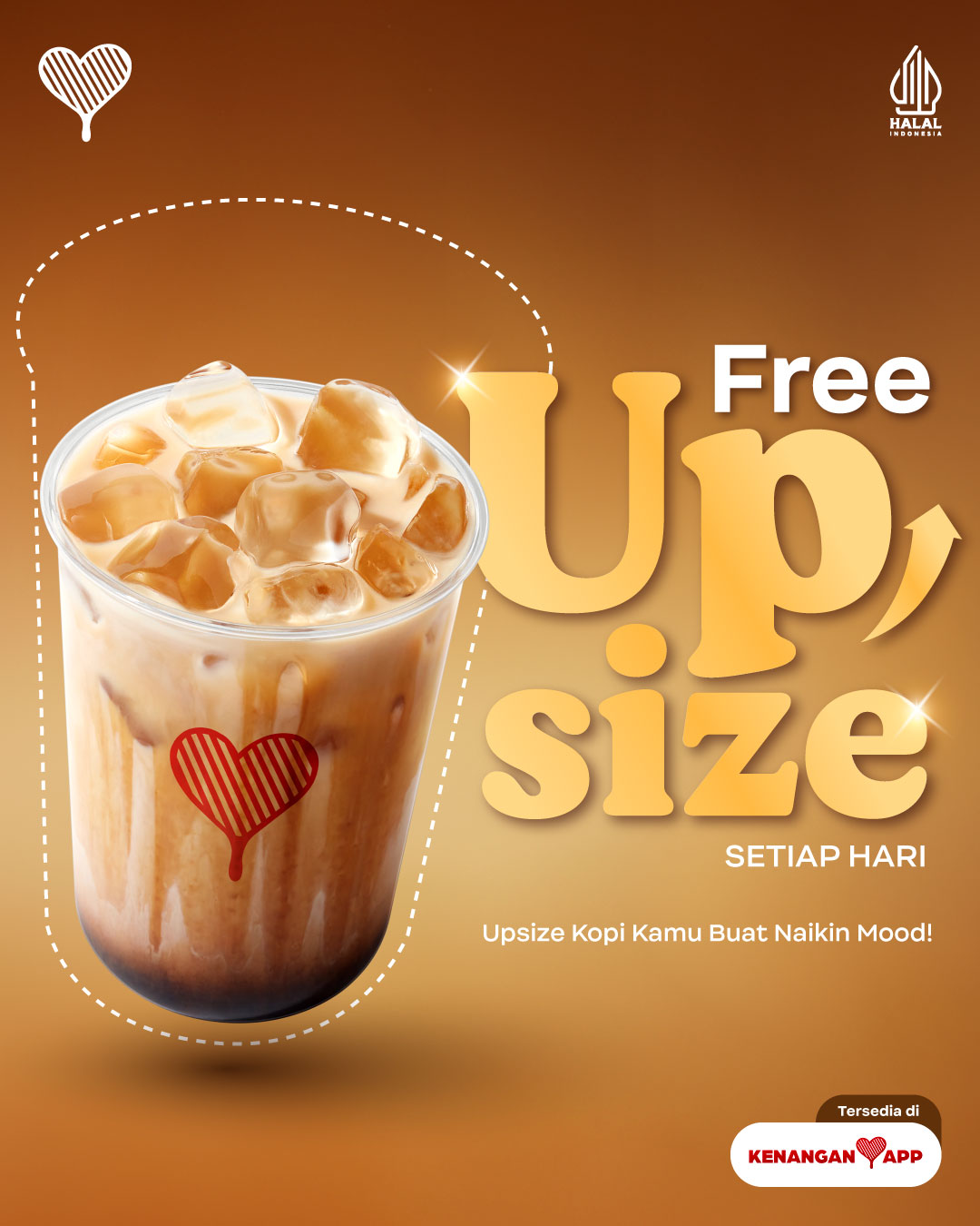 Kopi Kenangan Facebook ad