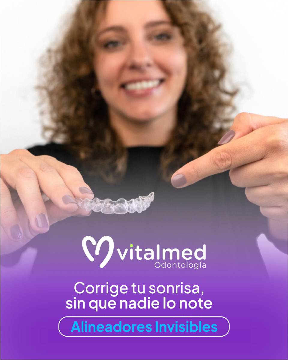 Vitalmed GT Facebook ad: ¿Quieres corregir tus dientes sin brackets ni molestias?