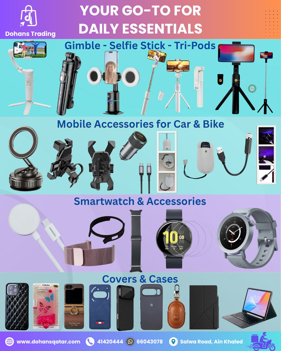 Dohans Mobile & Tablet Accessories Facebook ad