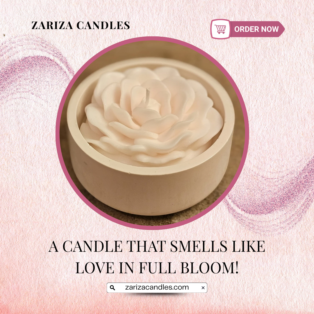 Zariza Candles Inc. Facebook ad