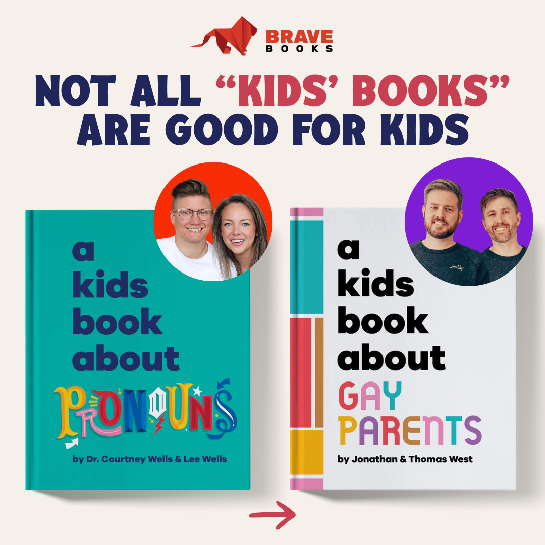 BRAVE Books Facebook ad