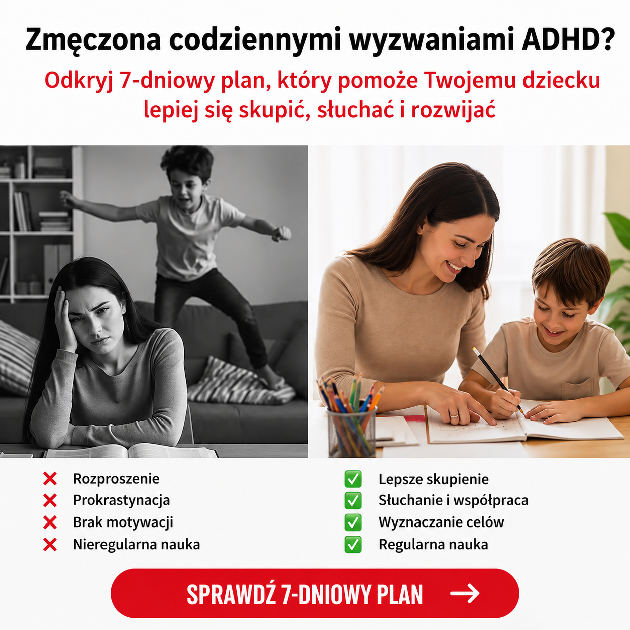Świetna MAMA Facebook ad