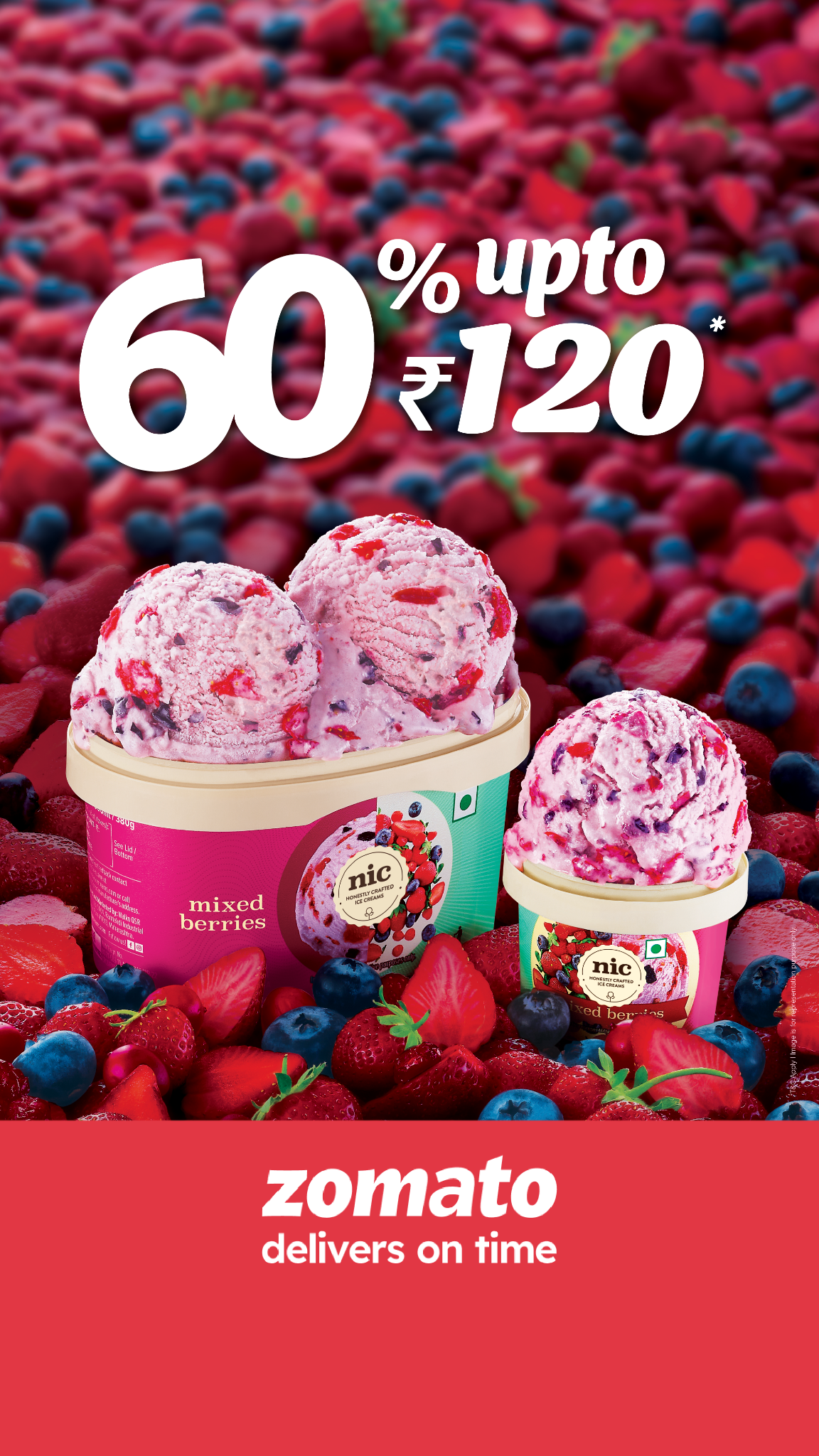 NIC Ice Creams Facebook ad