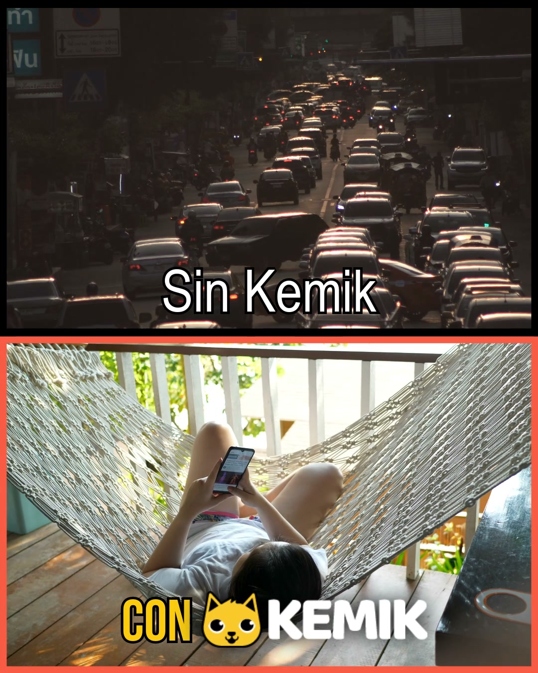Kemik.com Facebook ad: 80 mil productos