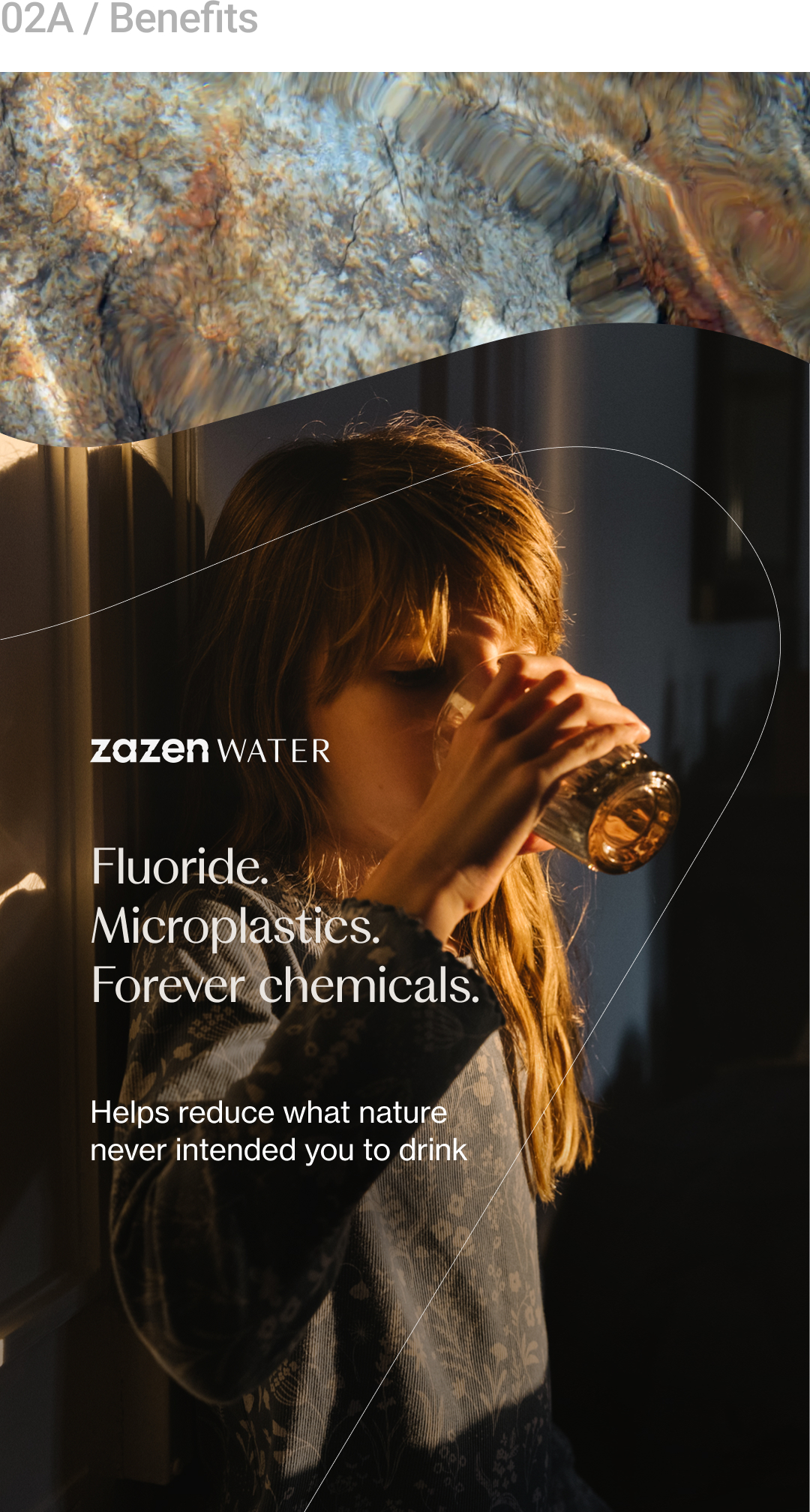 zazen Alkaline Water Facebook ad
