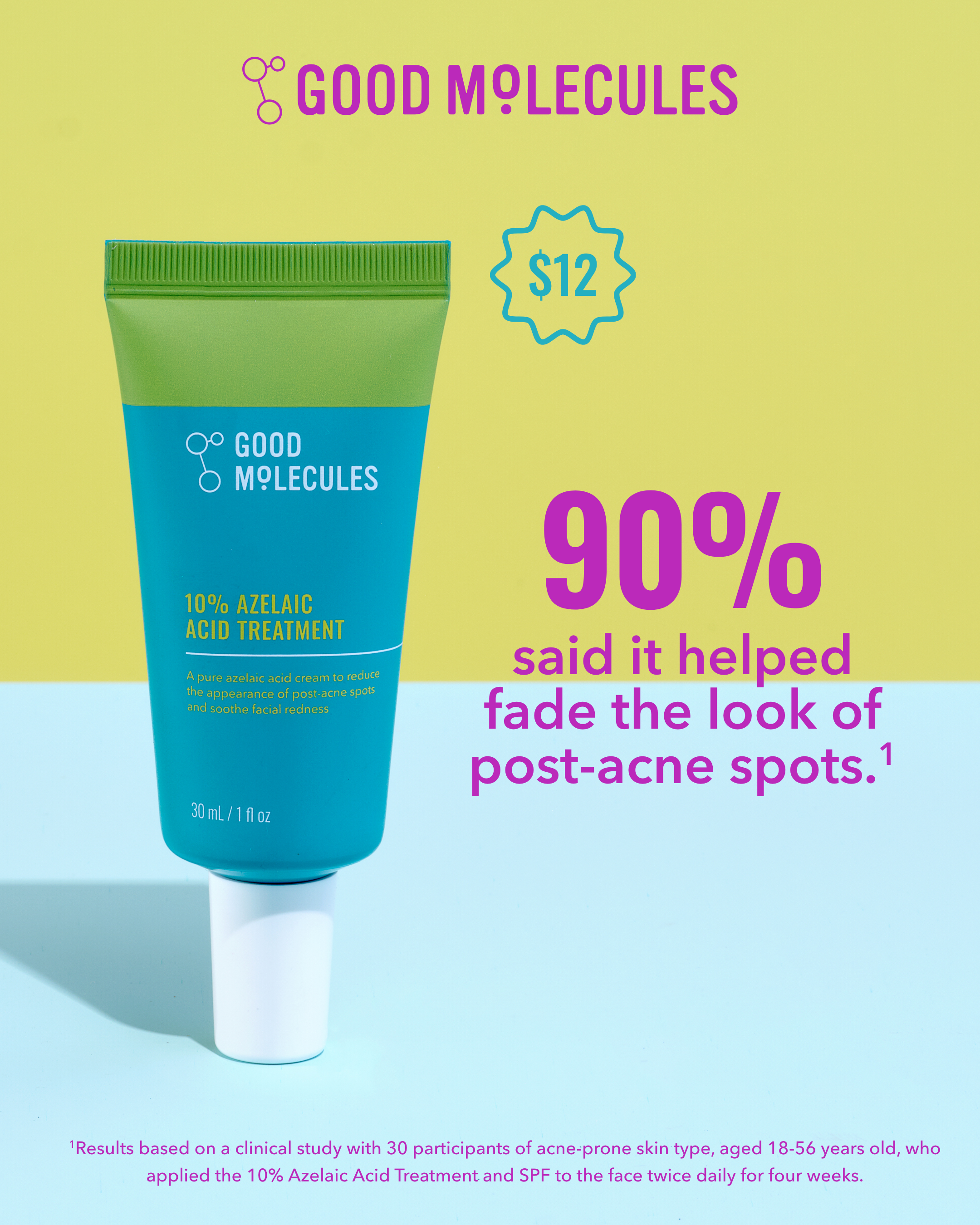 Good Molecules Facebook ad