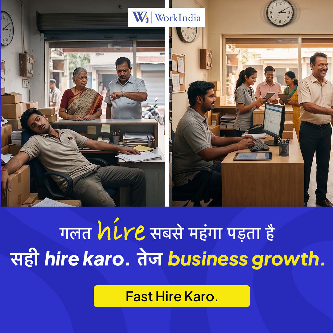 WorkIndia Facebook ad