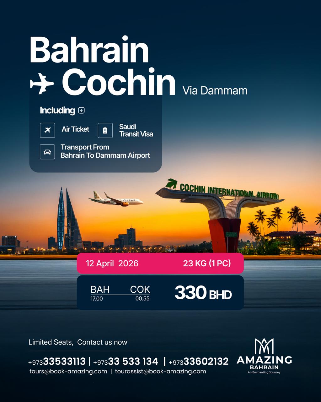 Amazing Bahrain Facebook ad