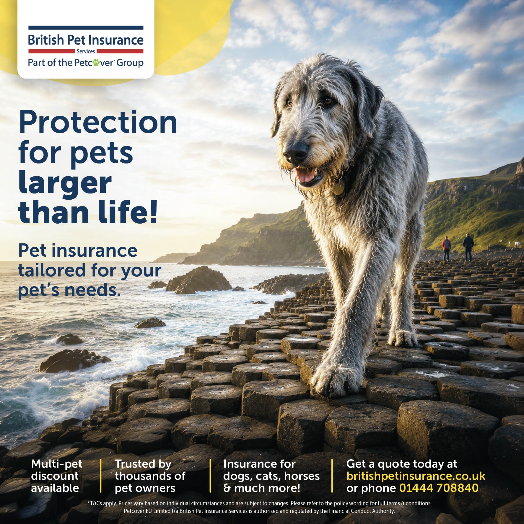 British Pet Insurance Facebook ad