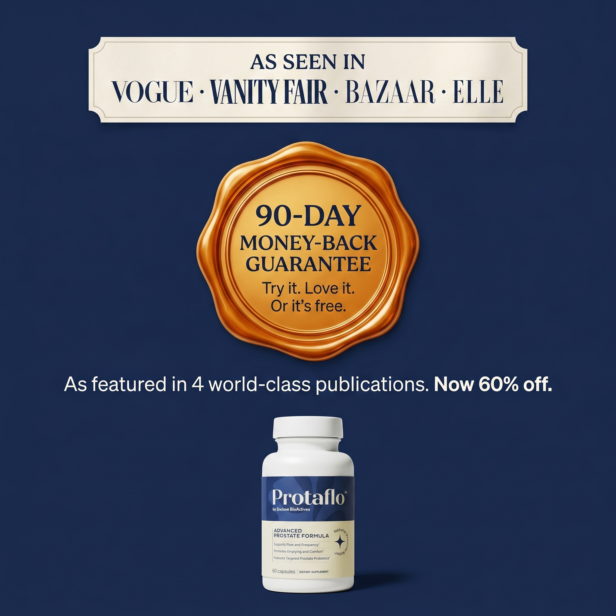 Protaflo Facebook ad