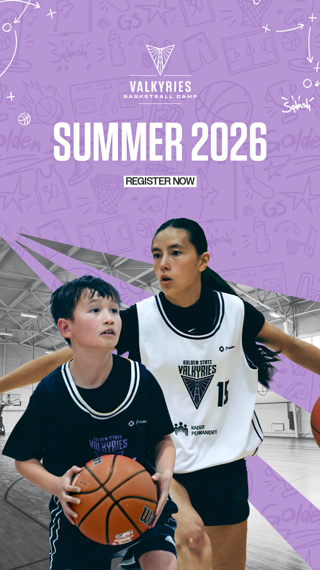 Warriors Basketball Academy Facebook ad from Mar 4, 2026