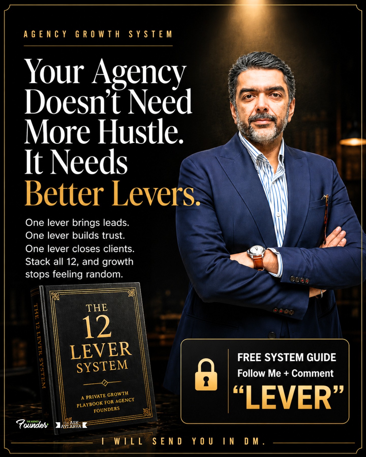 Avijit Arya Facebook ad: Most businesses don't need more ads.