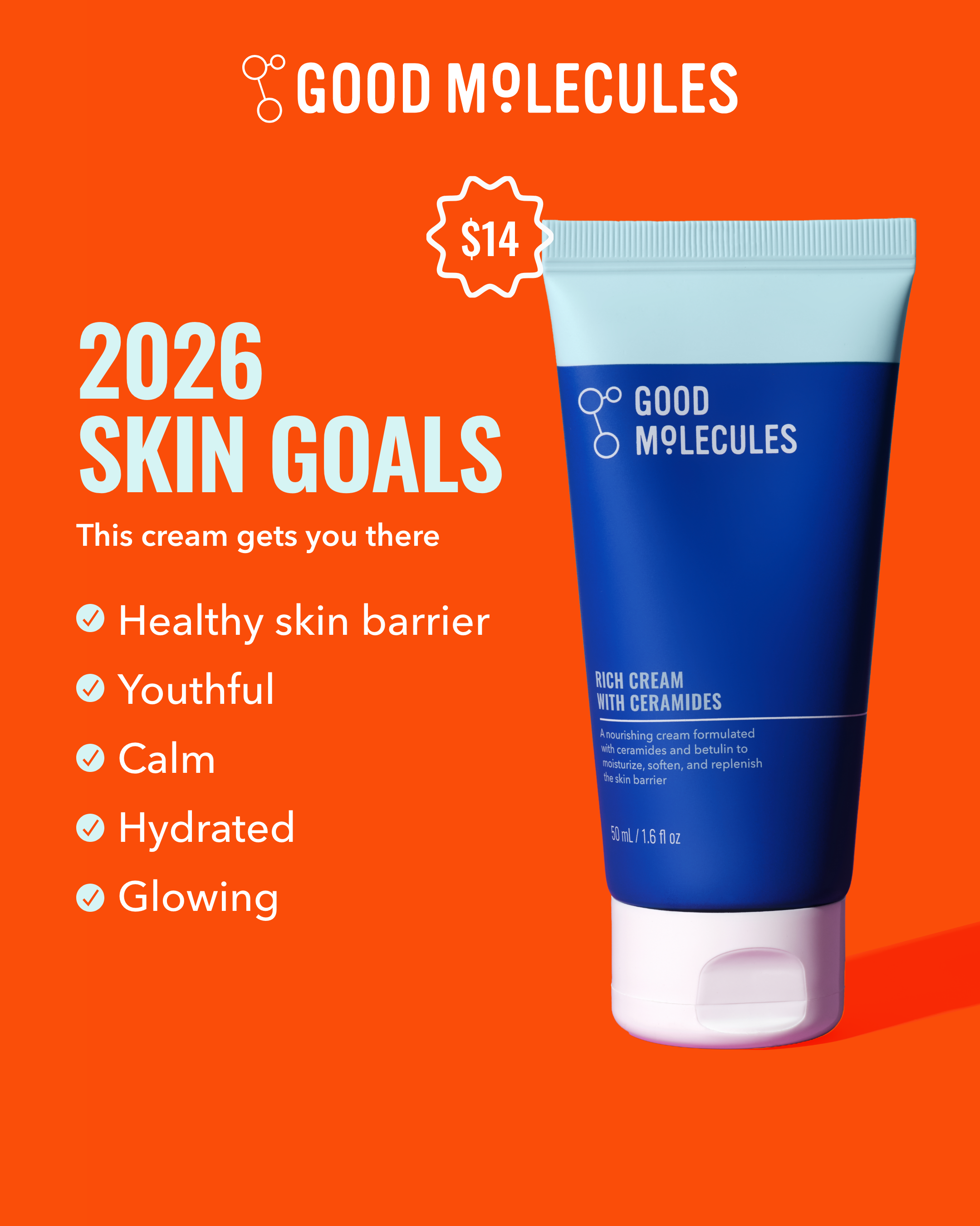 Good Molecules Facebook ad