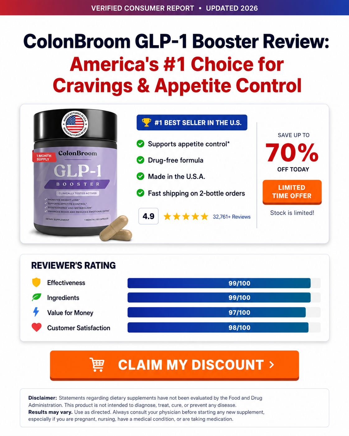 ColonBroom Facebook ad