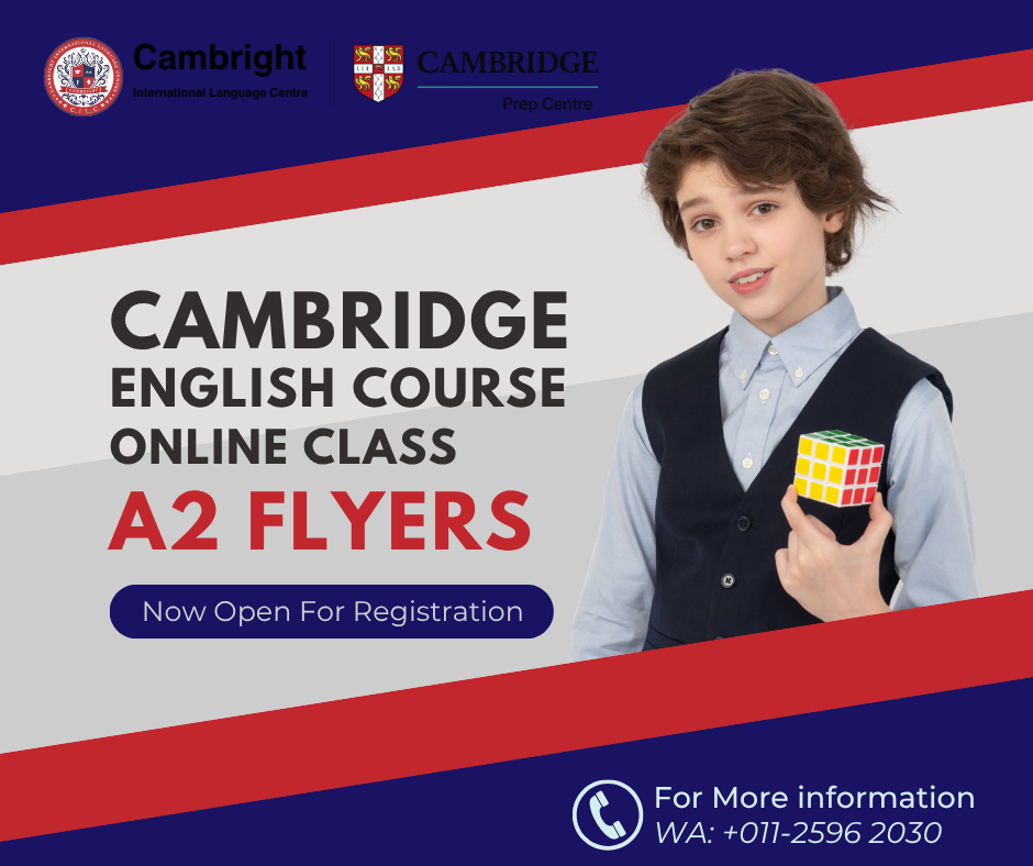 Cambright Language Centre Facebook ad: Chat with us