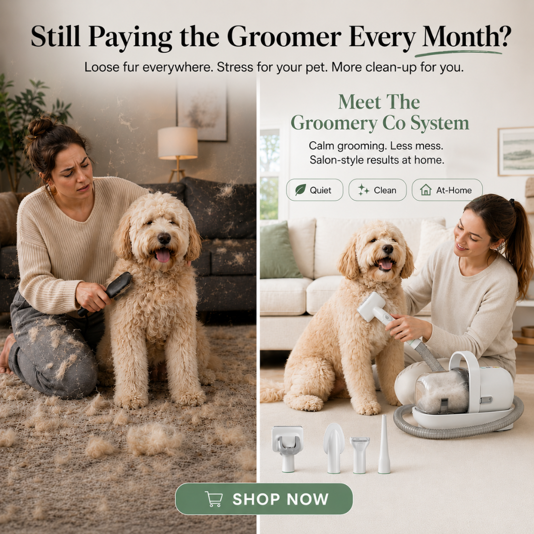 The Groomery Co Facebook ad: Still Paying the Groomer Every Month?