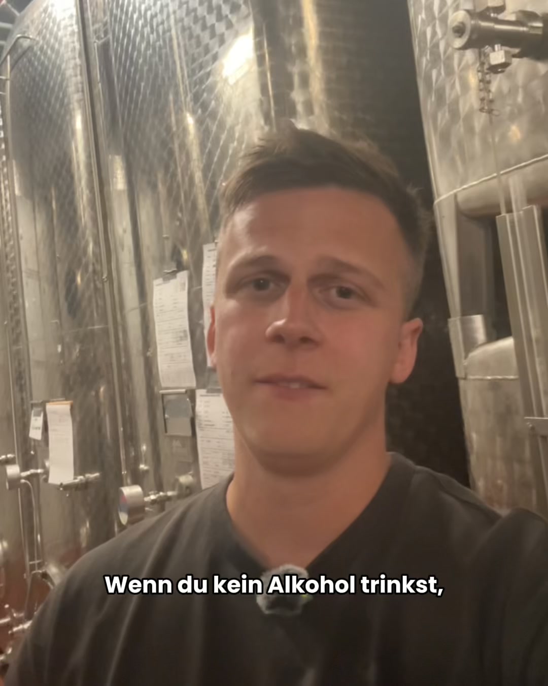 Senzo Facebook ad: 100% Wein, 0,0% Alkohol