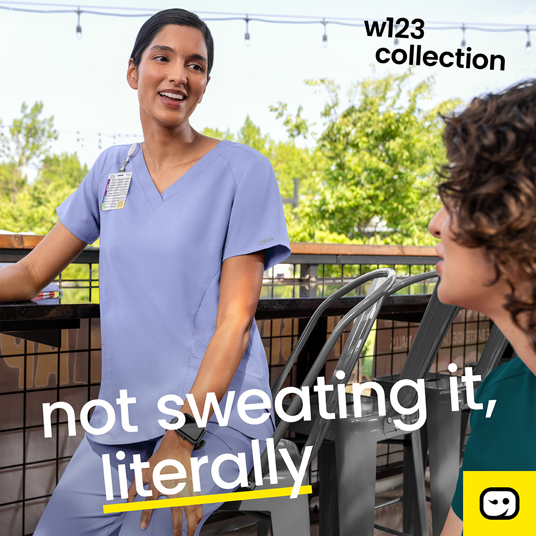 Wink Scrubs Facebook ad