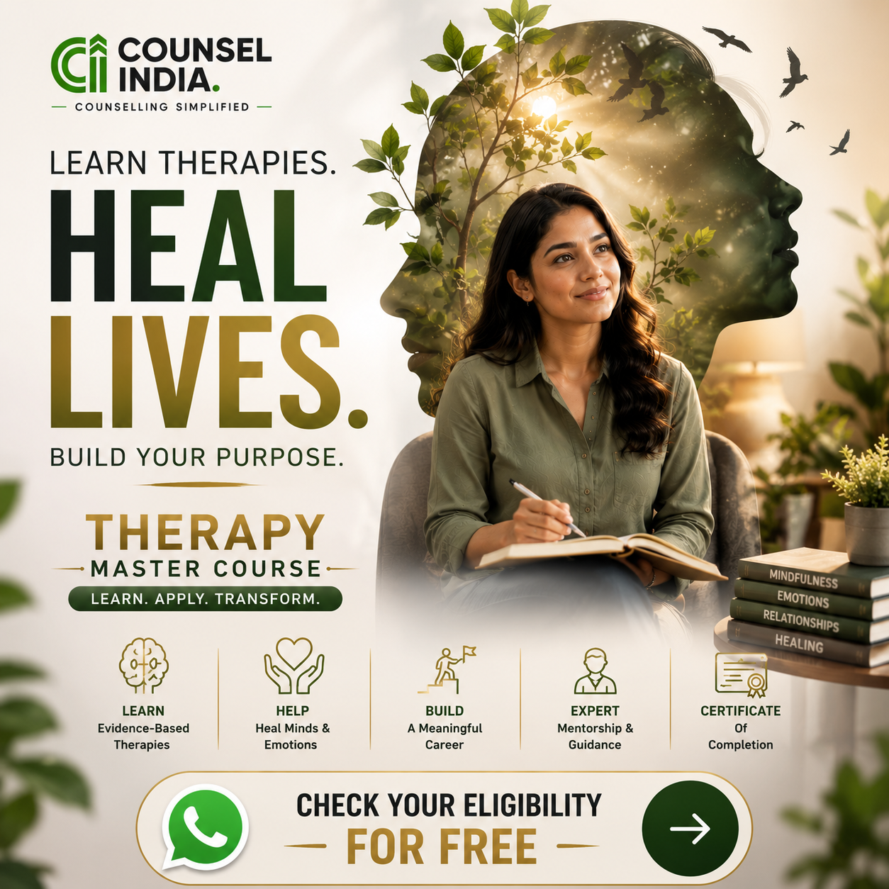 CounselIndia Facebook ad