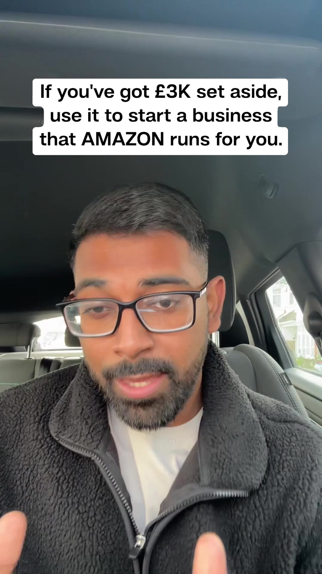 Jatz Naran Facebook ad: Easiest way to start on Amazon in 2026 (while working)