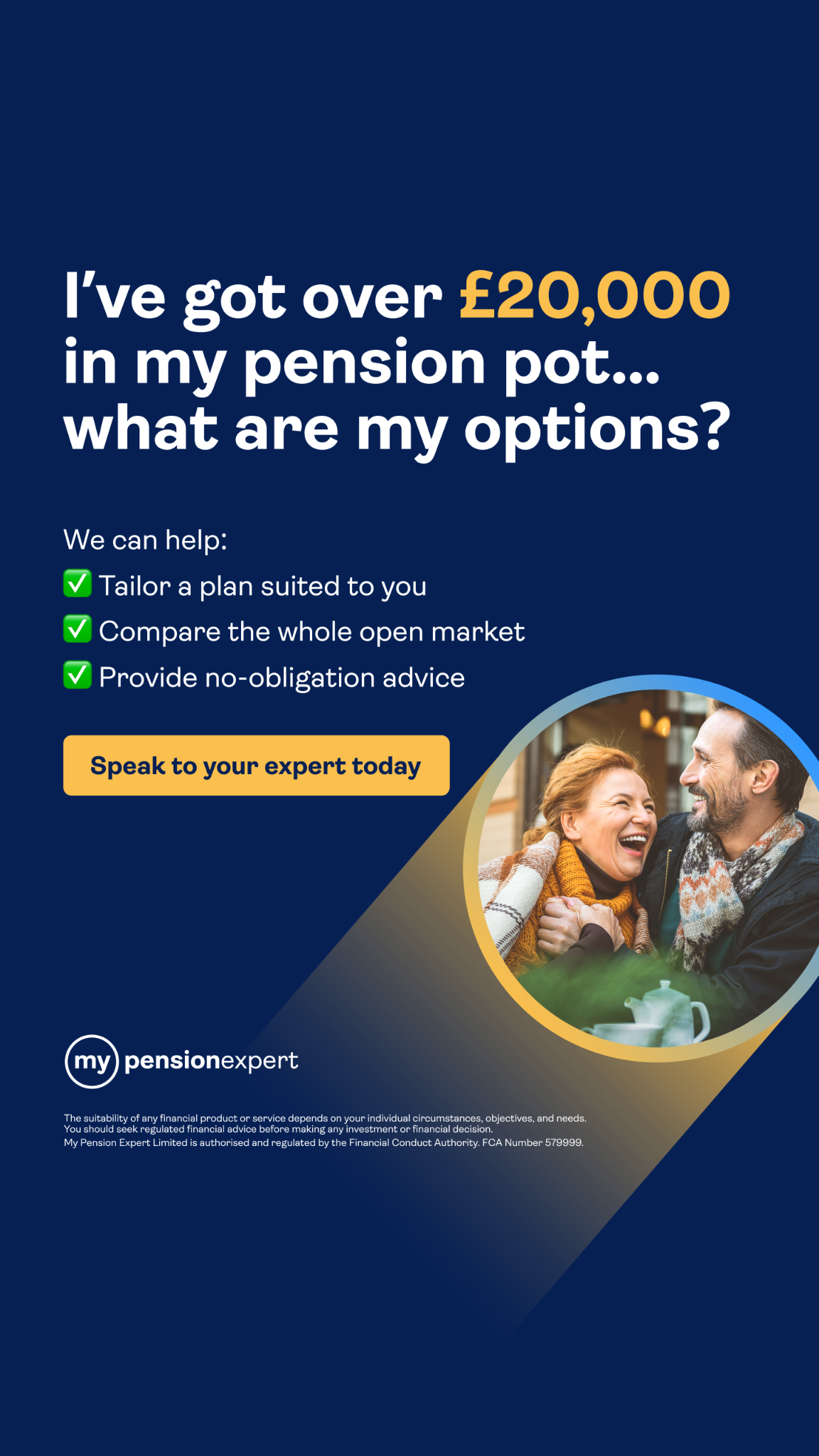 My Pension Expert Facebook ad from Jun 16, 2026