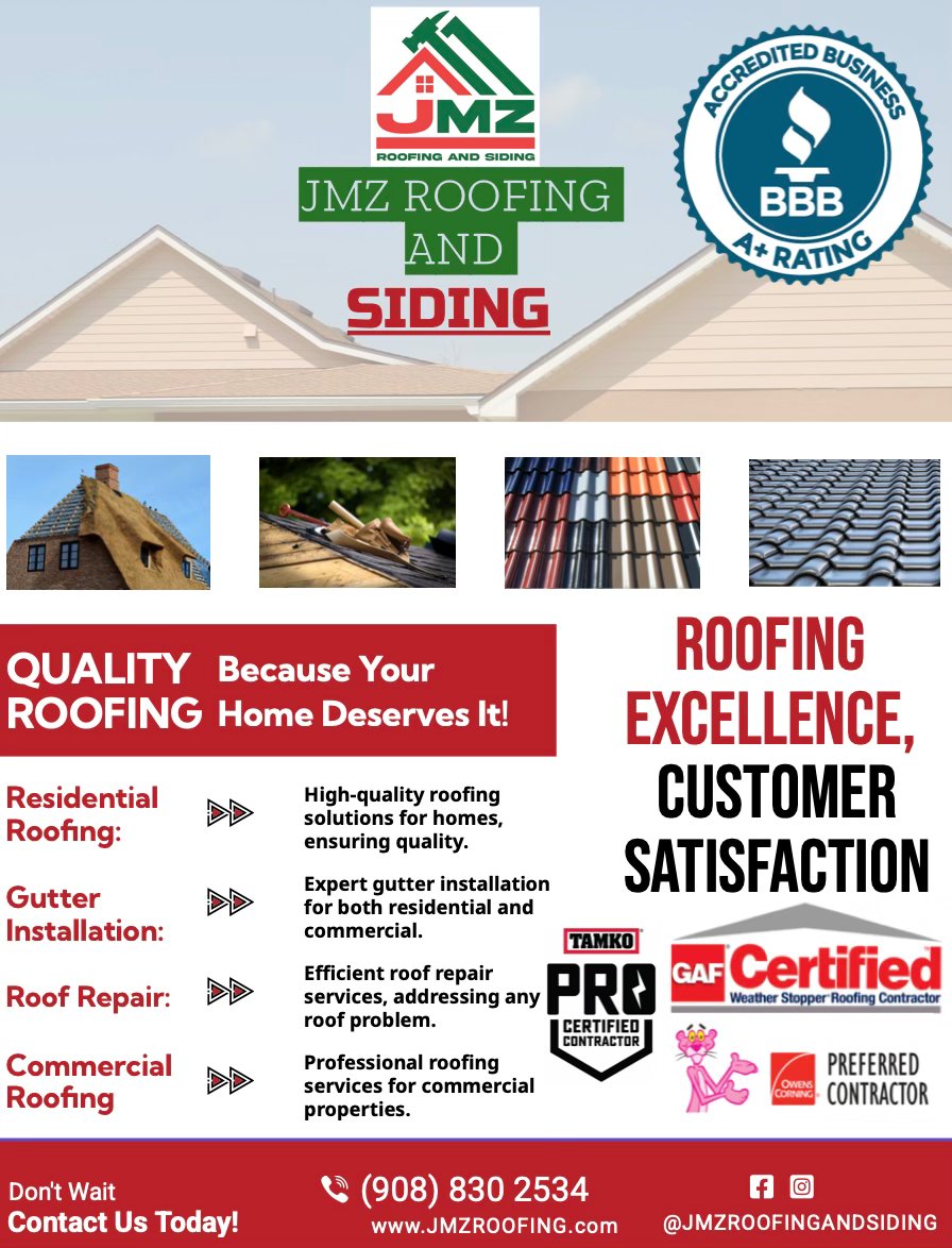 JMZ Roofing and Siding, LLC Facebook ad