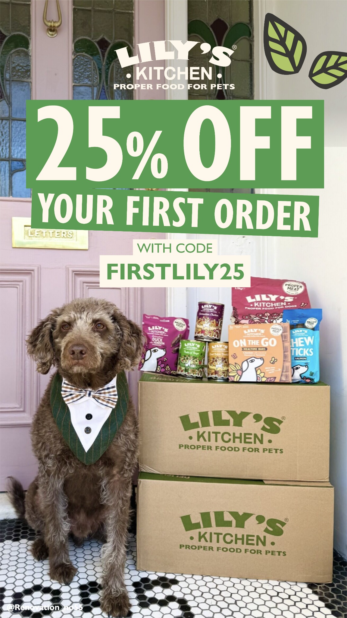 Lily's Kitchen Facebook ad