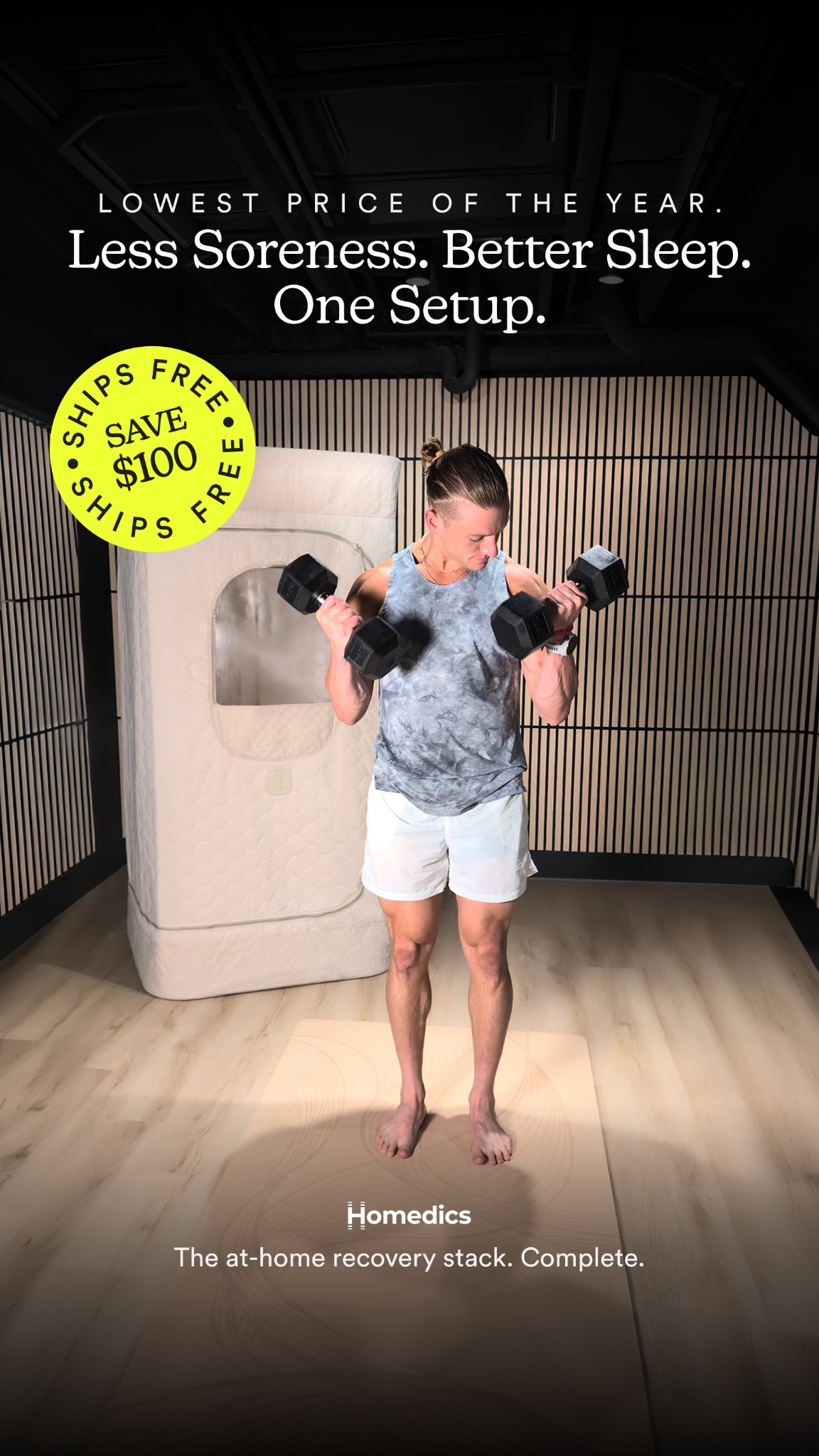 Homedics Facebook ad